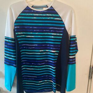 Eddie Bauer running/cycling jersey size large